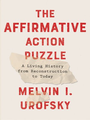 cover image of The Affirmative Action Puzzle